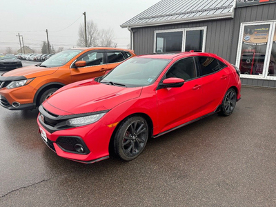 2017 Honda CIVIC HATCHBACK SPORT TOURING $112 Weekly Tax in
