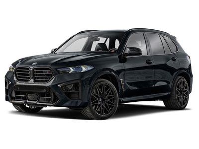 New 2024 BMW X5 M Competition for Sale in Winnipeg, Manitoba