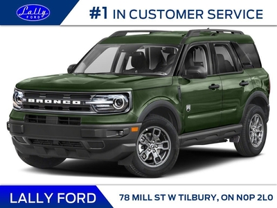 New 2024 Ford Bronco Sport BIG BEND for Sale in Tilbury, Ontario