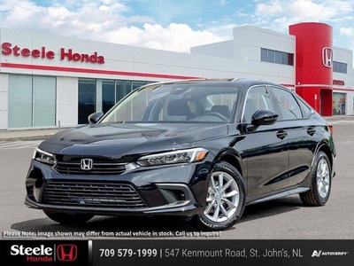 New 2024 Honda Civic Sedan EX for Sale in St. John's, Newfoundland and Labrador