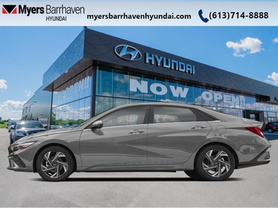 New 2024 Hyundai Elantra Luxury IVT - Leather Seats - $213 B/W for Sale in Nepean, Ontario