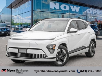 New 2024 Hyundai KONA Electric Ultimate w/Sage-Green Interior - Sunroof - $340 B/W for Sale in Nepean, Ontario