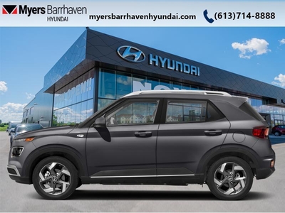 New 2024 Hyundai Venue Ultimate w/Black Interior - Sunroof - $178 B/W for Sale in Nepean, Ontario