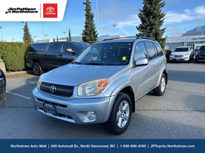 Used 2005 Toyota RAV4 SPORT Leather seats AWD for Sale in North Vancouver, British Columbia