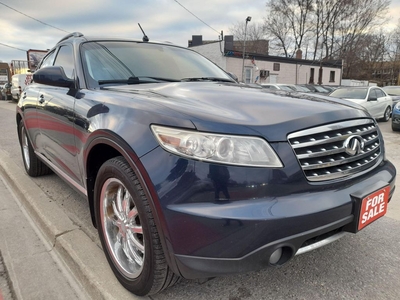 Used 2008 Infiniti FX35 AWD 4dr - Leather - Sunroof - Bluetooth - Crusie Control - Heated Seats - Navigation - Backup Camera for Sale in Scarborough, Ontario