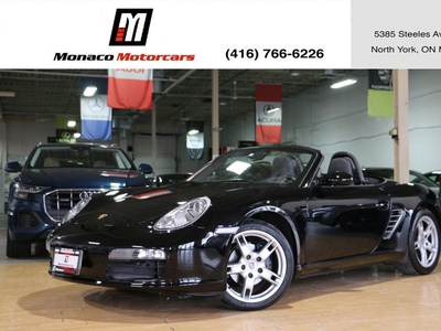 Used 2008 Porsche Boxster CABRIOLET 2.7L - 245HPLOW KMTIP TRONICSPOILER for Sale in North York, Ontario