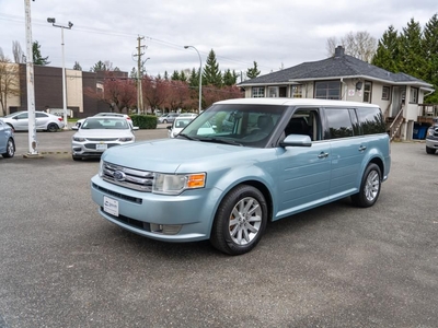 Used 2009 Ford Flex SEL AWD V6, Clean, Panorama Sunroofs, DVD, Leather, Loaded! for Sale in Surrey, British Columbia