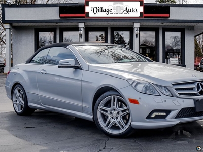 Used 2011 Mercedes-Benz E-Class 2DR CABRIOLET E 350 RWD for Sale in Ancaster, Ontario