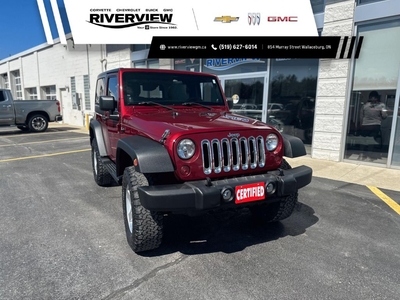 Used 2012 Jeep Wrangler Sport REMOVABLE HARD TOP BLUETOOTH 4X4 for Sale in Wallaceburg, Ontario