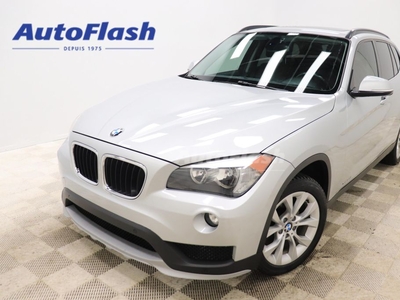 Used 2015 BMW X1 28i XDRIVE, TOIT-PANO, CUIR, CRUISE, BLUETOOTH for Sale in Saint-Hubert, Quebec