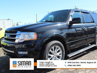 Used 2015 Ford Expedition Limited LEATHER SUNROOF AWD 8 PASSANGER for Sale in Regina, Saskatchewan