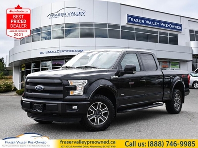 Used 2015 Ford F-150 LARIAT - Leather Seats - Bluetooth - $151.97 /Wk for Sale in Abbotsford, British Columbia