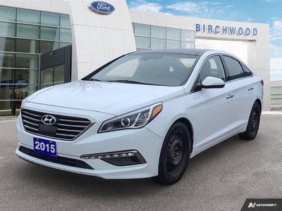 Used 2015 Hyundai Sonata 2.4L Limited Local Vehicle 2 Set's Of Tires Leather for Sale in Winnipeg, Manitoba