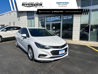 Used 2016 Chevrolet Cruze LT Auto HEATED SEATS BLUETOOTH TOUCHSCREEN DISPLAY REAR VIEW CAMERA for Sale in Wallaceburg, Ontario