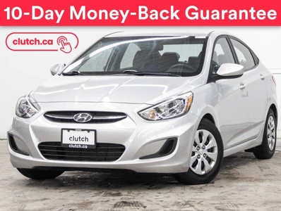 Used 2016 Hyundai Accent GL w/ Bluetooth, A/C, Cruise Control for Sale in Toronto, Ontario