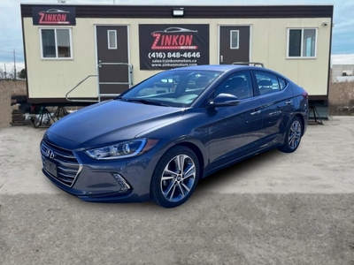 Used 2017 Hyundai Elantra LIMITEDNO ACCIDENT1 OWNERSUNROOFLEATHER for Sale in Pickering, Ontario