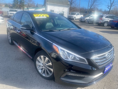 Used 2017 Hyundai Sonata 2.4L Sport Tech, Leather, Navigation, Pano. Roof for Sale in St Catharines, Ontario