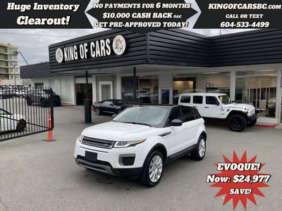 Used 2017 Land Rover Evoque 5DR HB SE for Sale in Langley, British Columbia