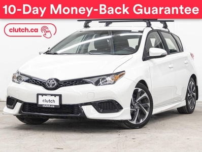 Used 2017 Toyota Corolla iM 1.8L w/ Rearview Cam, A/C, Bluetooth for Sale in Toronto, Ontario