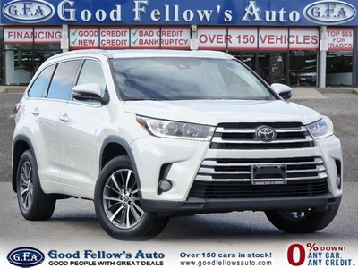 Used 2017 Toyota Highlander XLE MODEL, AWD, 7 PASSENGER, LEATHER SEATS, SUNROO for Sale in North York, Ontario