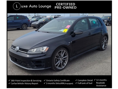 Used 2017 Volkswagen Golf R GOLF R AWD!! LEATHER, FENDER AUDIO, HEATED SEATS! for Sale in Orleans, Ontario