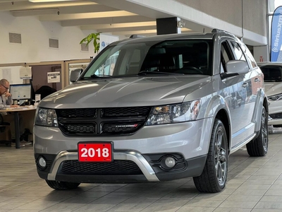 Used 2018 Dodge Journey Crossroad - AWD - Power Sun Roof - Leather - Navigation - 7 Passenger - No Accidents for Sale in North York, Ontario