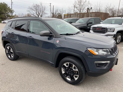 Used 2018 Jeep Compass Trailhawk ** 4X4, CARPLAY, HTD LEATH ** for Sale in St Catharines, Ontario