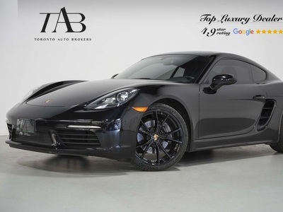 Used 2018 Porsche 718 Cayman SPORT CHRONO PKG PDK 20 IN WHEELS for Sale in Vaughan, Ontario