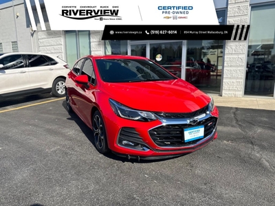 Used 2019 Chevrolet Cruze LT TRUE NORTH EDITION ONE OWNER HEATED SEATS POWER SUNROOF for Sale in Wallaceburg, Ontario