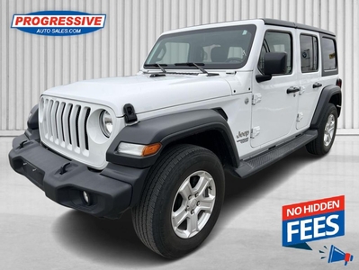 Used 2019 Jeep Wrangler Unlimited Sport - Uconnect for Sale in Sarnia, Ontario