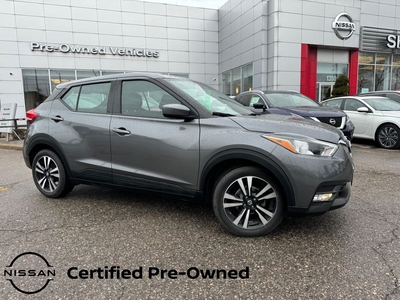 Used 2019 Nissan Kicks SV ONE OWNER WELL MAINTAINED TRADE. ICLUDING SNOW TIRES ON RIMS..NISSAN CERTIFIED PREOWNED! for Sale in Toronto, Ontario