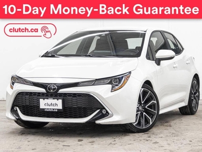 Used 2019 Toyota Corolla Hatchback XSE w/ Apple CarPlay, Rearview Cam, Dual Zone A/C for Sale in Toronto, Ontario