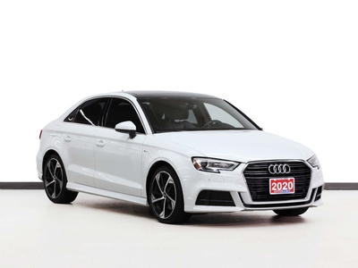 Used 2020 Audi A3 PROGRESIV S-Line AWD Nav Leather Sunroof for Sale in Toronto, Ontario