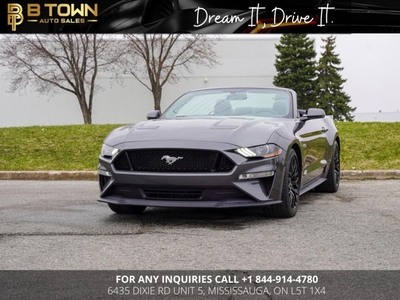 Used 2020 Ford Mustang GT PREMIUM CONVERTIBLE for Sale in Mississauga, Ontario