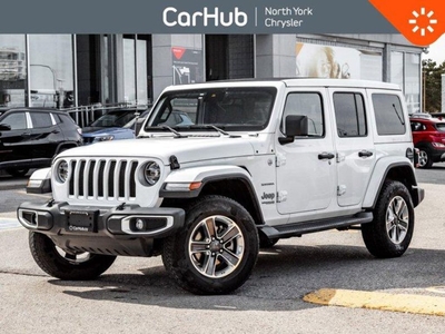 Used 2020 Jeep Wrangler Unlimited Sahara LEDs Skyroof Adv Safety Heated Leather for Sale in Thornhill, Ontario