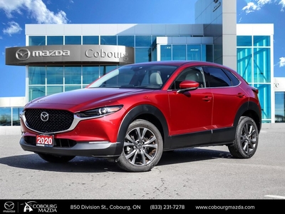 Used 2020 Mazda CX-30 GT SERVICED HERE*, HEATED SEATS, *NAVIGATION*, *ONE OWNER*, *BACK-UP CAMERA*, *LEATHER*, for Sale in Cobourg, Ontario