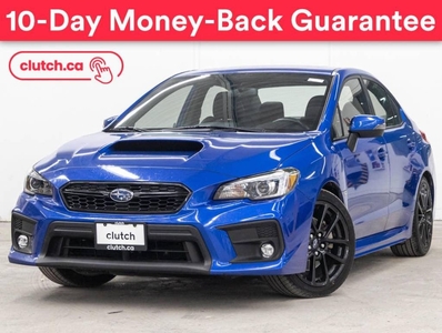 Used 2020 Subaru WRX Sport-Tech AWD w/ Apple CarPlay & Android Auto, Rearview Cam, A/C for Sale in Toronto, Ontario