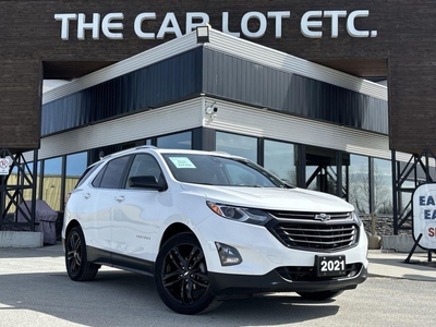 Used 2021 Chevrolet Equinox LT PREVIOUS DAILY RENTAL - APPLE CARPLAY/ANDROID AUTO, HEATED SEATS, BACK UP CAM, MOONROOF, NAV, REMOTE for Sale in Sudbury, Ontario