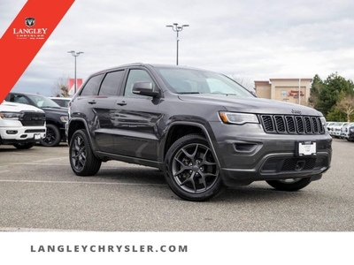 Used 2021 Jeep Grand Cherokee Limited Pano-Sunroof Tow Pkg Leather for Sale in Surrey, British Columbia