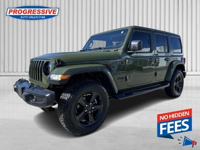 Used 2021 Jeep Wrangler Unlimited Sahara - Low Mileage for Sale in Sarnia, Ontario