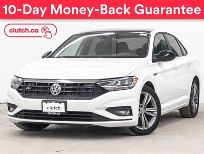 Used 2021 Volkswagen Jetta Highline w/ R Line & Advanced Driver Assist Pkg w/ Apple CarPlay & Android Auto, Rearview Cam, Dual Zone A/C for Sale in Toronto, Ontario