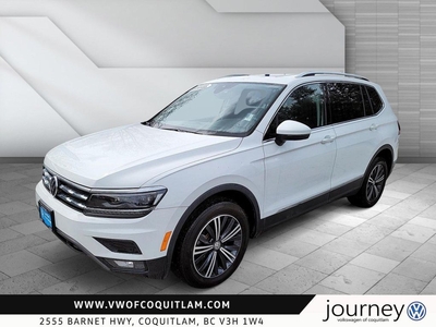 Used 2021 Volkswagen Tiguan Highline 2.0T 8sp at w/Tip 4M for Sale in Coquitlam, British Columbia