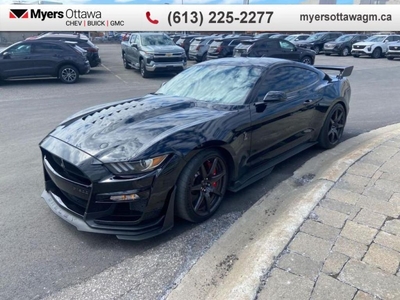 Used 2022 Ford Mustang Shelby GT500 GT500, CARBON TRACK PACK, TRIPLE BLACK, ORIGINAL CAR COVER for Sale in Ottawa, Ontario
