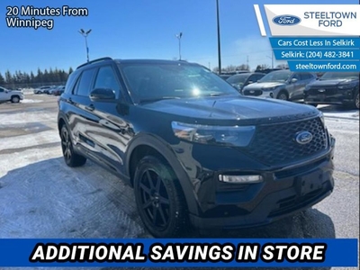 Used 2023 Ford Explorer ST - Cooled Seats - Premium Audio for Sale in Selkirk, Manitoba