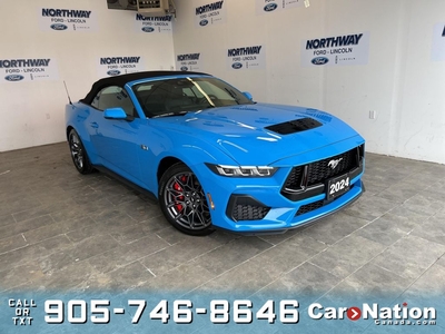 Used 2024 Ford Mustang GT PREMIUM CONVERTIBLE PERFORMANCE PKG ACTIVE for Sale in Brantford, Ontario
