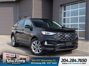 Used 2020 Ford Edge Titanium Blis Cross Traffic Panoramic Roof for Sale in Winnipeg, Manitoba