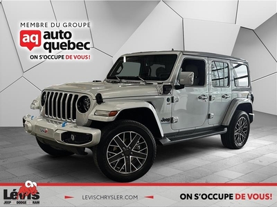Used Jeep Wrangler 4xe PHEV 2023 for sale in Levis, Quebec