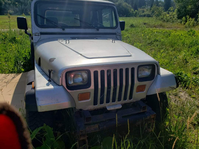 1990 jeep with 350 chevy motor