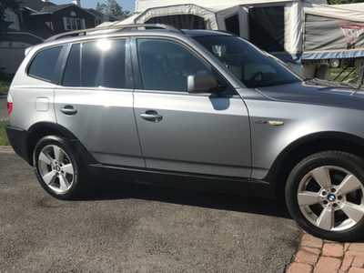 2005 BMW X3 with safety (Manual 6 spd)