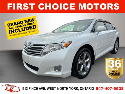 2011 TOYOTA VENZA AWD ~AUTOMATIC, FULLY CERTIFIED WITH WARRANTY!